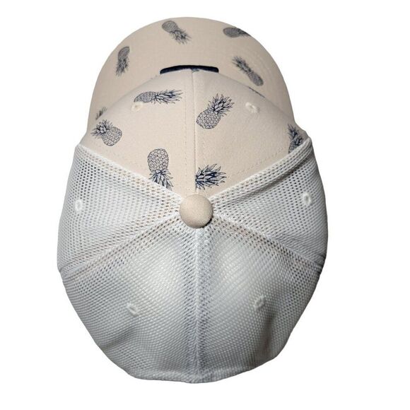 Puma Golf Hat Men Snapback Mesh Back Pineapple Adjustable Unisex Adult Tan NWOT - Picture 7 of 13